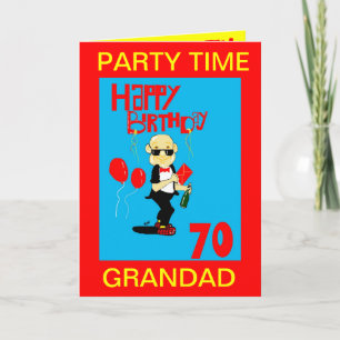 grandad 70th birthday card