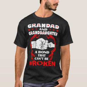 Grandad And Granddaughter Bond That Cant Be Broken T-Shirt