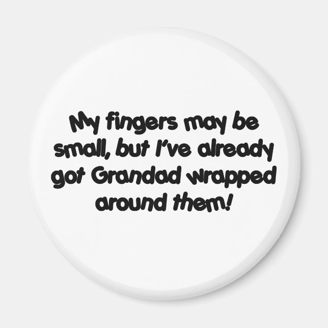 Grandad's Wrapped! Magnet (Front)