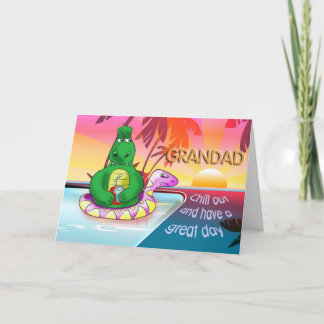grandad chill out card