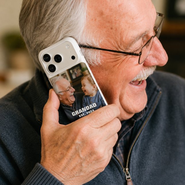Grandad Established Fathers Day Gift Idea (Grandad Established Fathers Day Gift Idea iPhone Case)