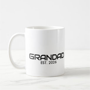 Grandad Established New Grandad Gift  Coffee Mug