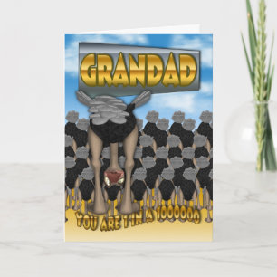 Grandad Father's Day Card - You Are 1 In a 1000000