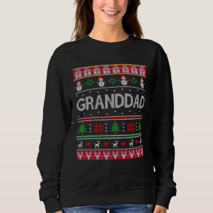 Grandad  for Christmas from Grandson Granddaughter Sweatshirt