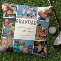 Grandad Love you to the Moon and Back Taupe Photo