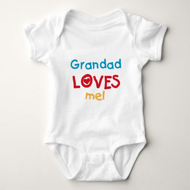 Grandad Loves Me T-shirts and Gifts (Front)