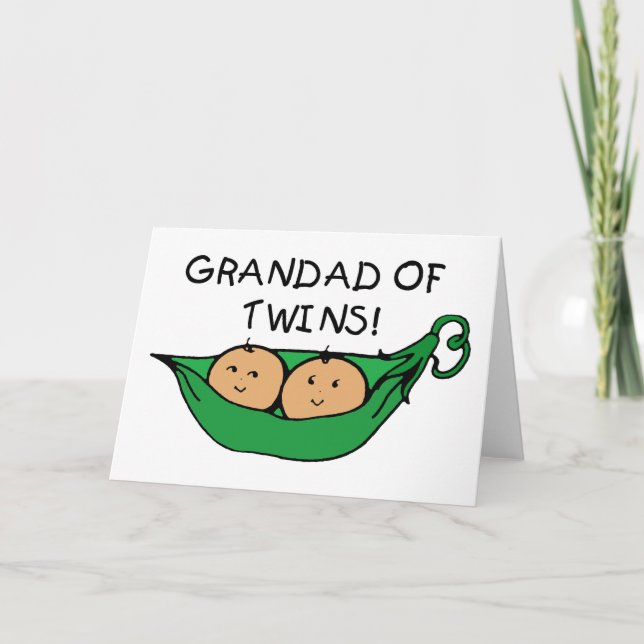 Grandad Twin Pod Card (Front)