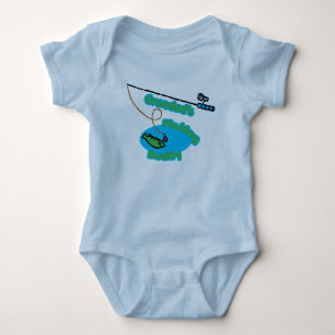 Grandad's Fishing Buddy Baby Bodysuit