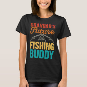 Grandad's Future Fishing Buddy, Cute Grandparent T-Shirt