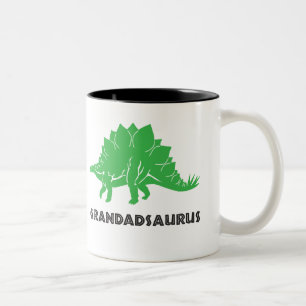 Grandadsaurus STEGOSAURUS dinosaur mug cup