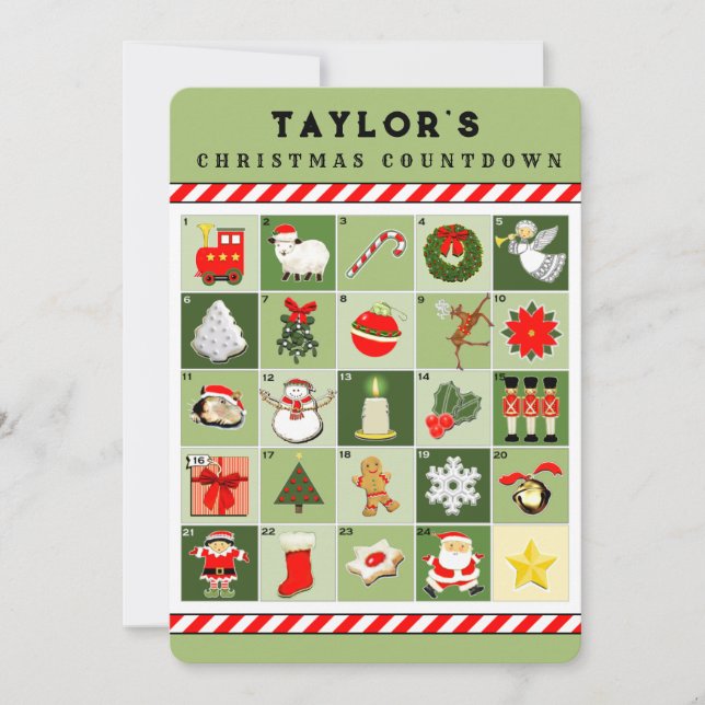 Grandchild Christmas Cards (Front)