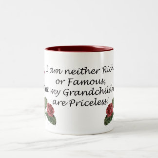 Grandchildren are Priceless Two-Tone Coffee Mug
