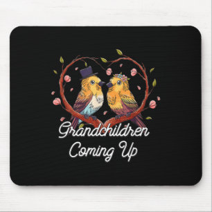 Grandchildren Coming Up Mother Of The Bride Weddin Mouse Pad