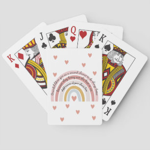 Grandchildren Give Us A Second Chance Playing Cards