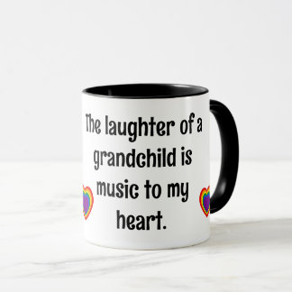 grandchild's laughter mug