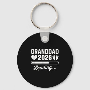 Granddad 2026 Loading New Baby Pregnancy Reveal  Key Ring