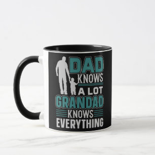Granddad Papa Dad Daddy Grandfather Father's Day Mug