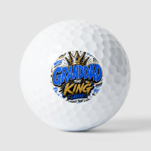 Granddad the  King  Golf Balls