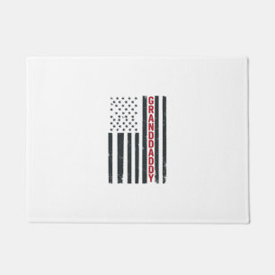 Granddaddy American Flag Vintage Patriotic Design_ Doormat