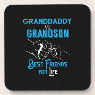Granddaddy & Grandson Best Friends For Life Coaster