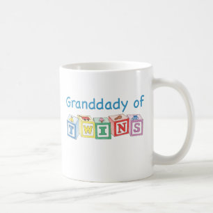 Granddady of Twins Blocks Coffee Mug