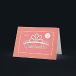 Granddaughter 12th Birthday with Crown & Gold Dots Card<br><div class="desc">Sparkling gold looking dots are scattered around a beautiful crown. This card was designed for a special granddaughter who is celebrating her 12th birthday. Bring special greetings and good wishes to her with this card.</div>