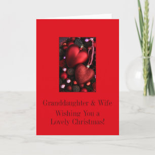 Granddaughter and her Wife Merry Christmas card