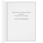 Granddaughter and Husband Anniversary Jar Vase