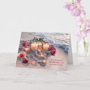 Granddaughter and Husband Grandson in Law Wedding Card