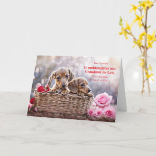Granddaughter and Husband Spouse Happy Valentines Card