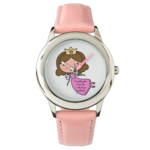 Granddaughter Bezel Stainless Steel Watch/Princess Watch