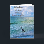 *GRANDDAUGHTER* BIRTHDAY RAINBOW FOR YOU! CARD<br><div class="desc">THANK YOU FOR STOPPING BY 1 OF MY 8 STORES!</div>