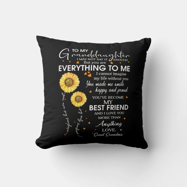 Granddaughter Cushion (Front)