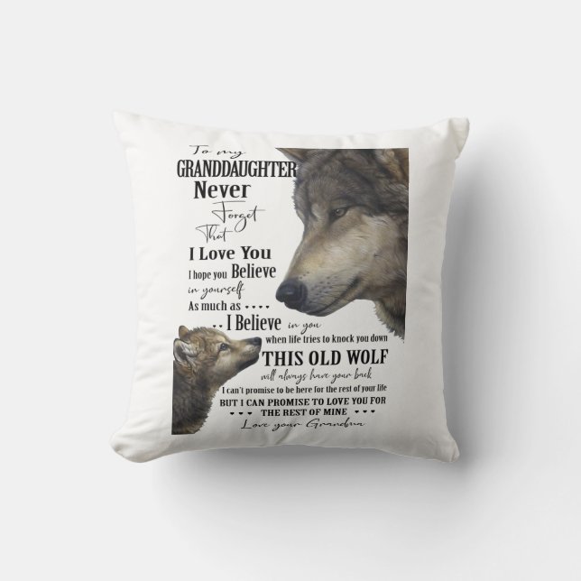 Granddaughter Cushion (Front)