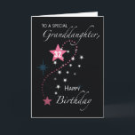 Granddaughter Custom Age 32nd Birthday Star Card<br><div class="desc">Customize the age on the front of this card to fit the age of your granddaughter who will be celebrating a birthday soon. With this card you can share with her an inspirational message for special day. So you should be getting a copy of this card now!</div>