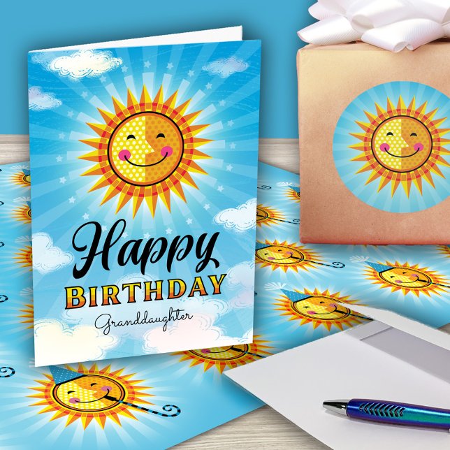 Granddaughter Cute Birthday Card (Creator Uploaded)