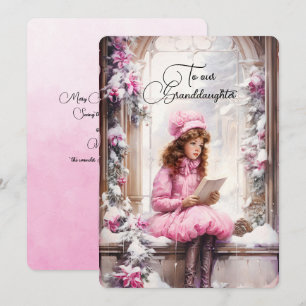 Granddaughter Dark Haired Girl Christmas Wishes