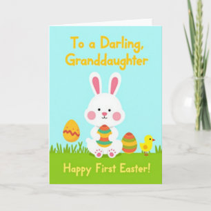 Granddaughter Easter Day Card