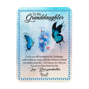 Granddaughter Gift Love Grandmother Family Group Magnet