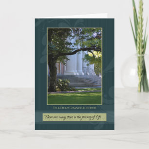 Granddaughter Graduation Congratulations Card