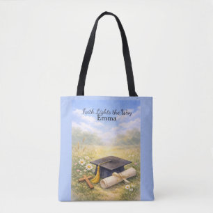 Granddaughter Graduation Personalised Christian Tote Bag
