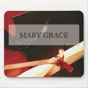 Granddaughter Graduation Wishes, Horizontal Gift Mouse Pad