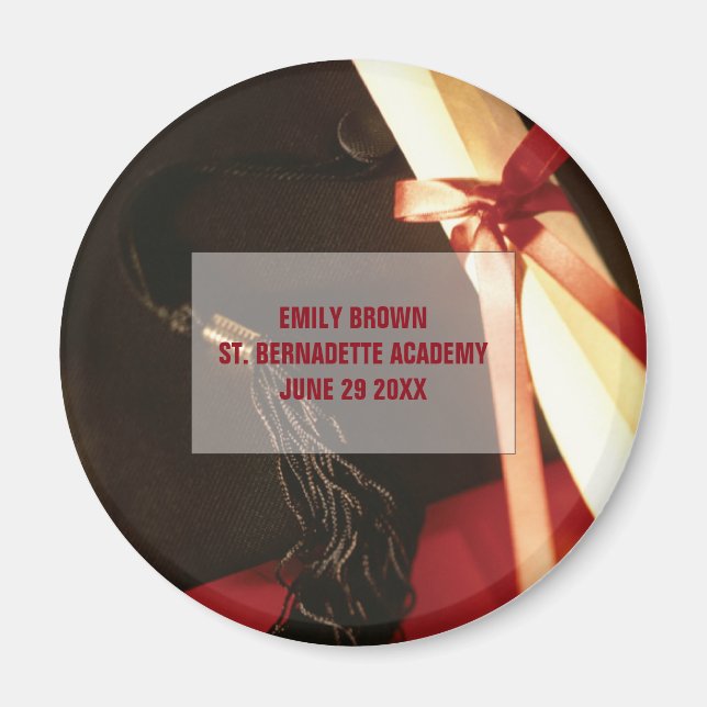 Granddaughter Graduation Wishes, Magnet (Front)