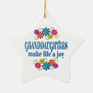 Granddaughter Joy Ceramic Ornament