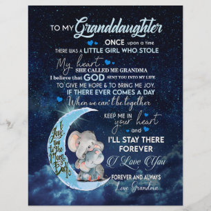 Granddaughter Lovers Letter To My Granddaughter Custom Letterhead