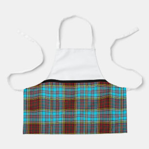 Granddaughter Loves Cooking Christmas Tartan Skirt Apron