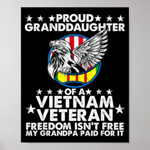 Granddaughter of a veteran freedom isn't grandpaGr Poster