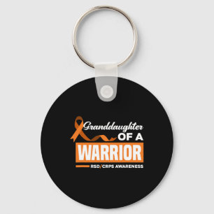 Granddaughter Of A Warrior Rsd Crps Awareness Key Ring
