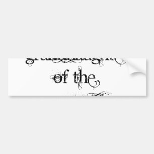 Granddaughter of the Groom Bumper Sticker