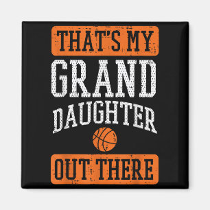 Granddaughter Out There Basbal Grandma Grandpa Men Magnet